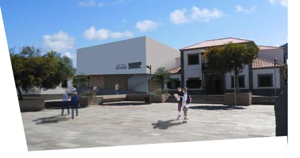 Kulturzentrums Grama in Santiago del Teide