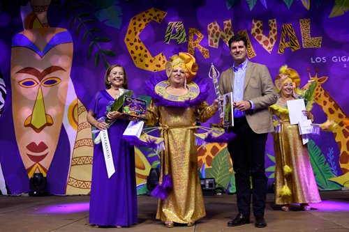 Ana Rosa Marrero Ramos, elegida Reina de los Mayores del Carnaval de Los Gigantes 2024