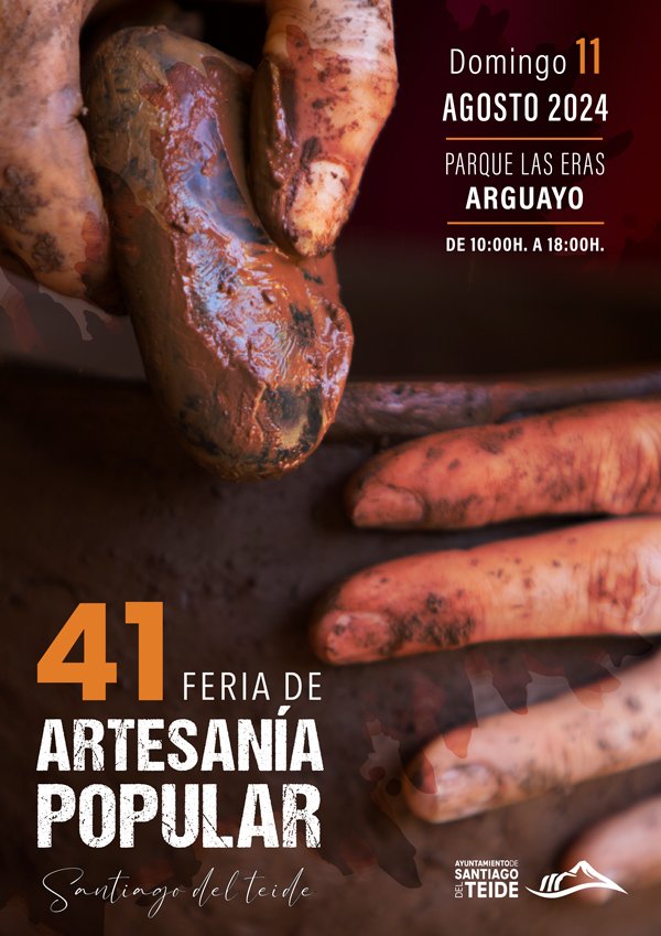Arguayo will host the 41st edition of the Santiago del Teide Popular Crafts Fair 2024
