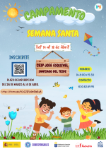 The city council organises a free camp for Easter for children in the municipality