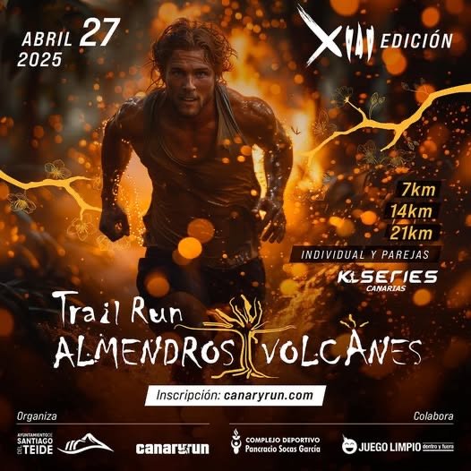 XIII edición del Trail Run Almendros y Volcanes