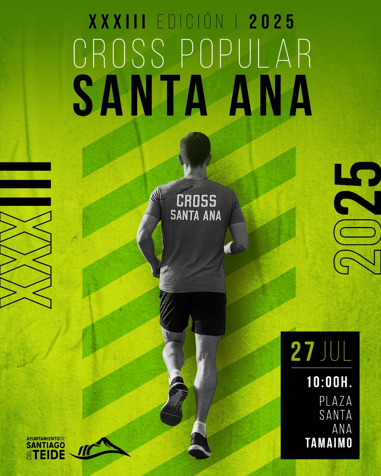 Abiertas las inscripciones para participar en la XXXIII edición del Cross Popular Santa Ana de Tamaimo 2025