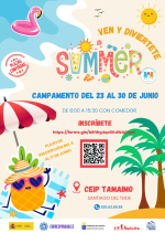The City Council is organizing a free camp from June 23rd to 30th for children in the municipality