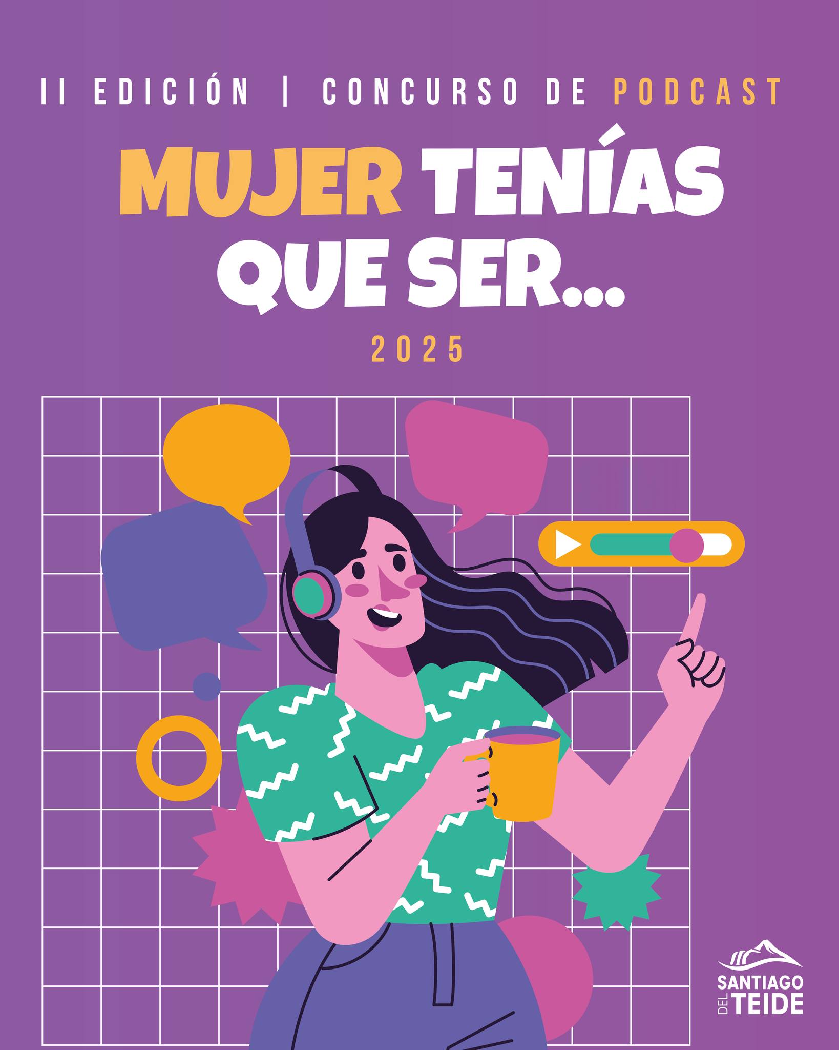 El ayuntamiento da a conocer a las personas ganadoras del II Concurso de Podcast "Mujer tenías que ser…”