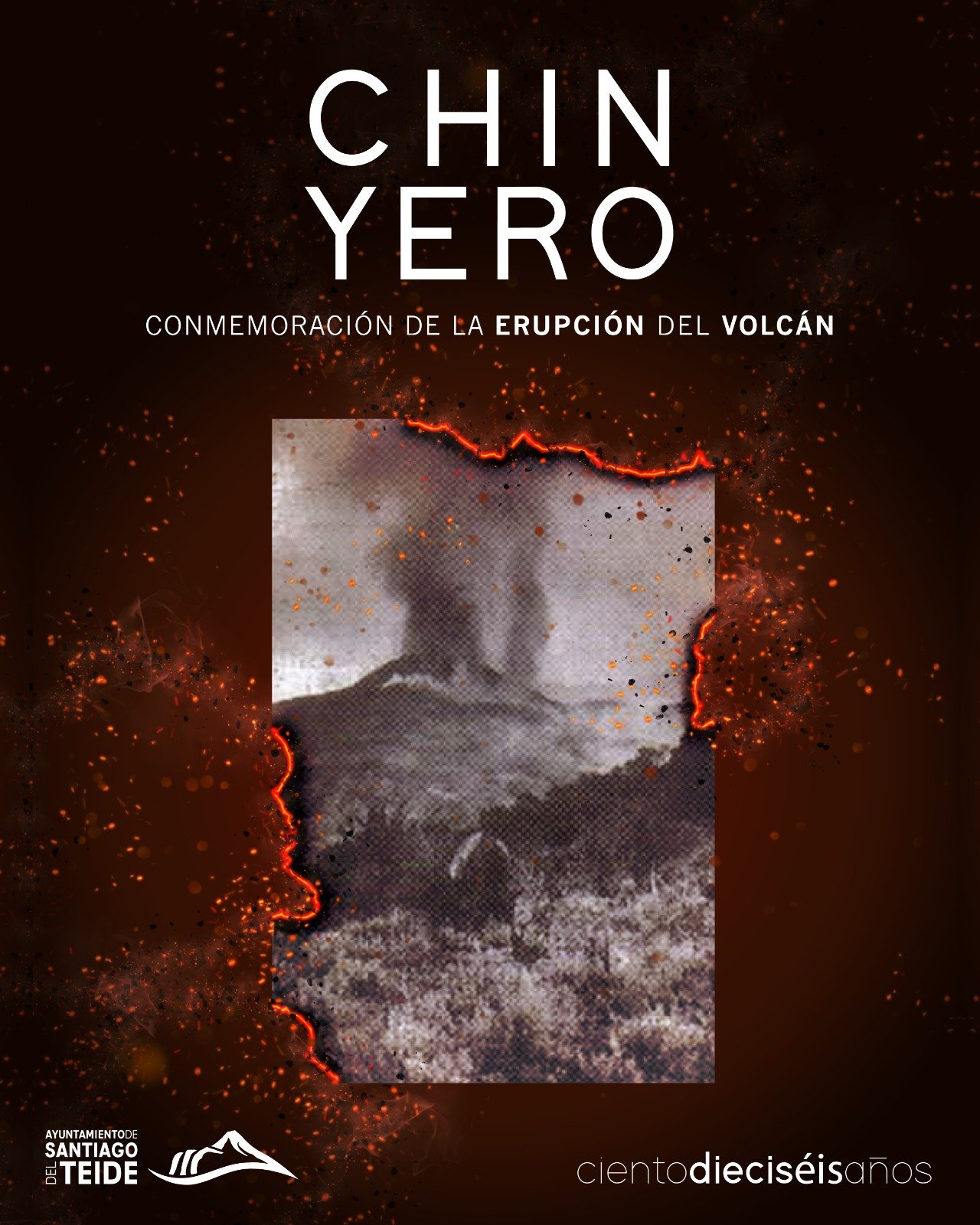 Santiago del Teide presents the events commemorating the 116th anniversary of the Chinyero volcano eruption