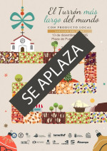 The making of the world's longest nougat bar with local products has been postponed due to weather conditions.