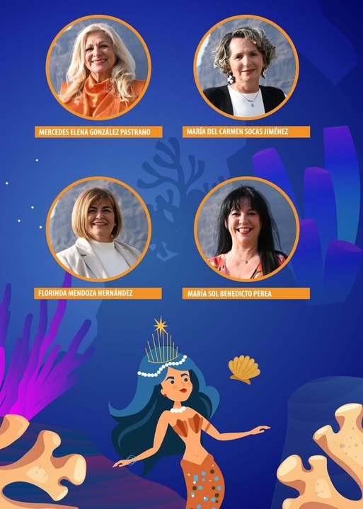 Four candidates vie to become Queen of the Senior Citizens' Carnival of Los Gigantes 2026 this Saturday.