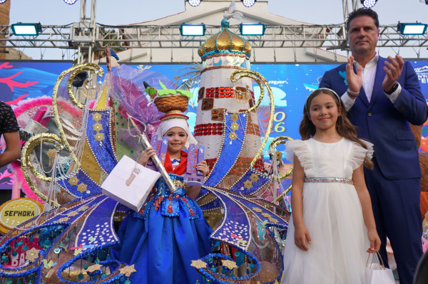 Lucía Padrón Socas, Chosen as Children's Queen of the 2026 Los Gigantes Carnival