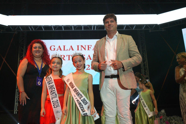 Mia Gonzalez Gonzalez, Children's Queen of the 2026 Festivities in Honor of Our Lady of Mount Carmel in Puerto de Santiago