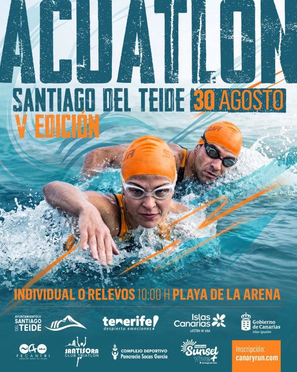 Registration is now open for the 5th Santiago del Teide Aquathlon