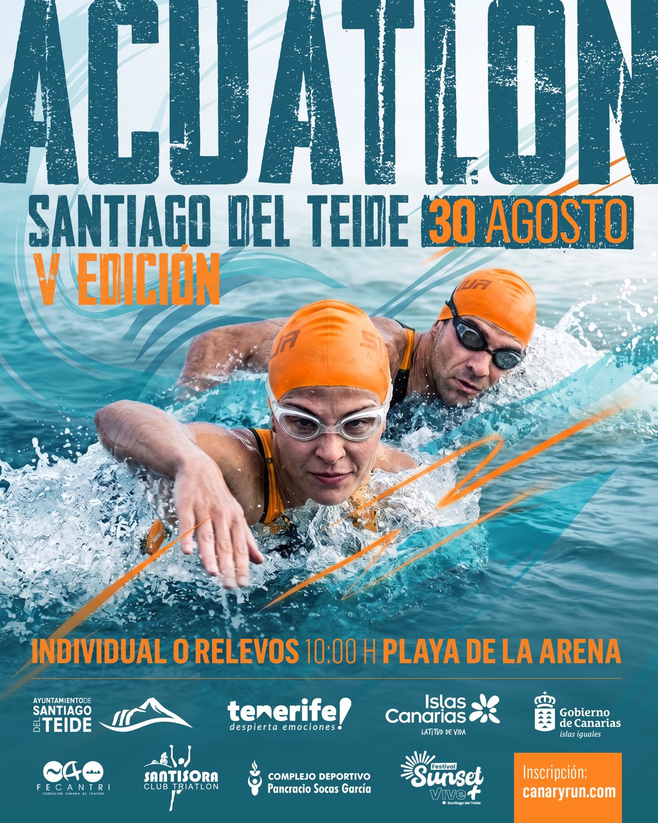 Registration is now open for the 5th Santiago del Teide Aquathlon