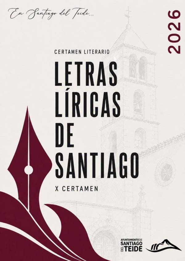 The City Council Announces the Winners of the 10th Edition of the "Lyrical Letters of Santiago 2026" Literary Competition
