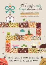 The world's longest nougat will be made with local products on Sunday, December 21st.