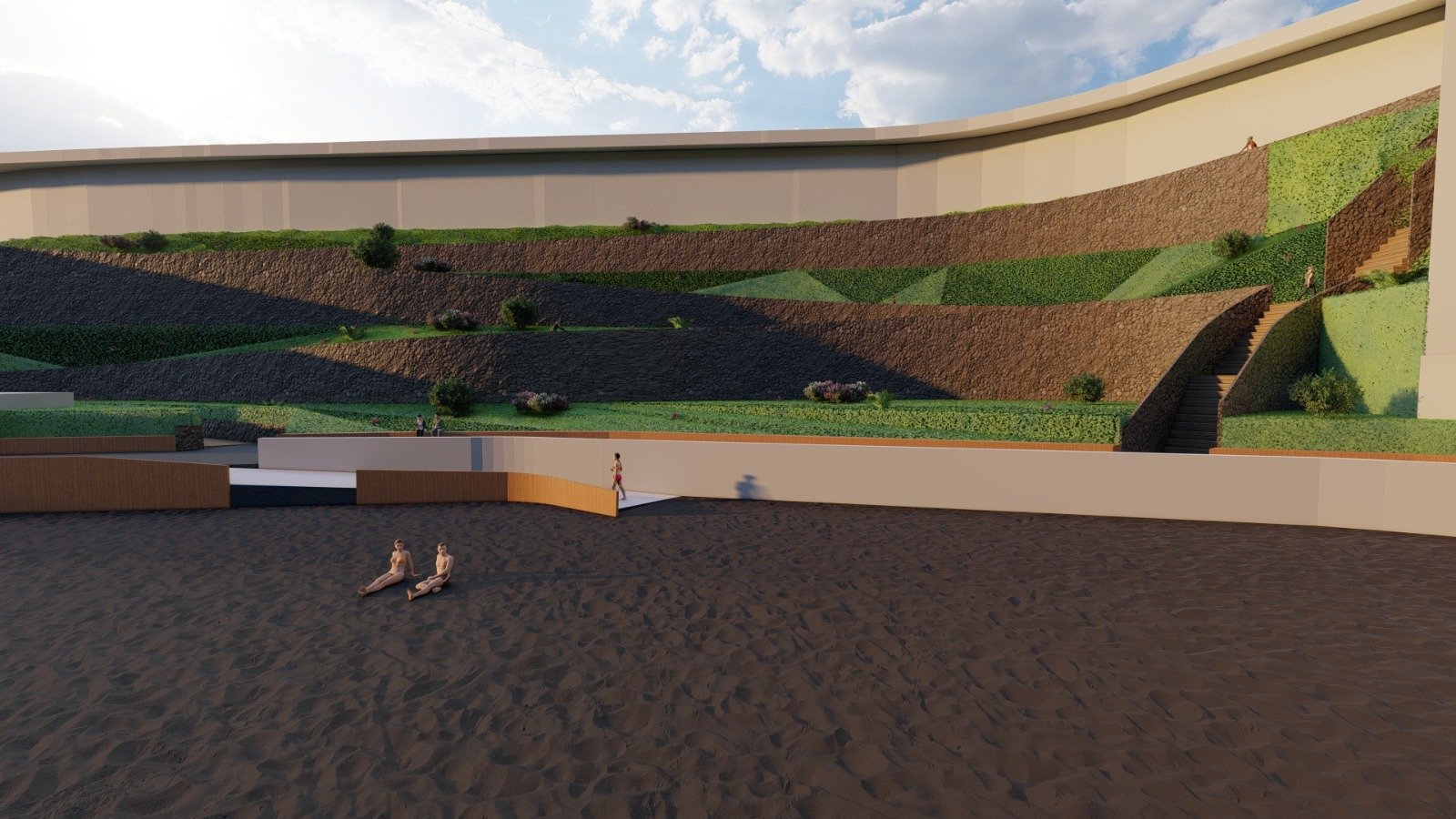 The mayor meets with the Coastal Authority to expedite the necessary permits for the Puerto de Santiago coastline improvement project.