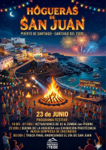 The Night of San Juan is celebrated on the beach of Puerto de Santiago